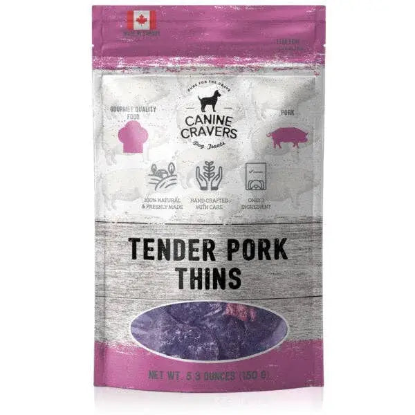 Tender Pork Thins Dog Treat