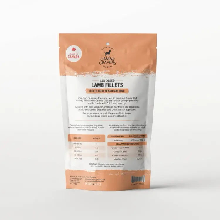 Premium Lamb Fillets Dog Treat