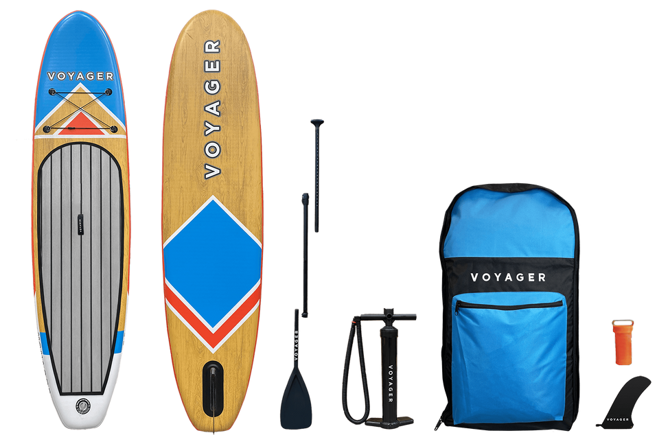 Voyager Inflatable SUP Board Package