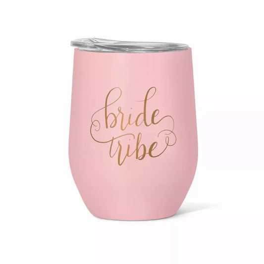 Stainless Steel Bride Tribe Wine & Coffee Tumbler 16 oz.